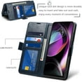 thumbnail image 2 of Flip Case for Moto G 5G 2022,Flip Fold Leather Wallet Case with RFID Blocking Credit Card Slot and Kickstand Magnetic Closure Protective Cover for Motorola Moto G 5G 2022 (Blue), 2 of 17