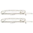 thumbnail image 4 of Rhinestone Barrettes for Women 2Pcs Versatile Styling Hair Accessories, 4 of 8