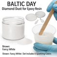 thumbnail image 4 of Set de purpurina BALTIC DAY Diamond Dust de 6 colores para resina, 4 of 9