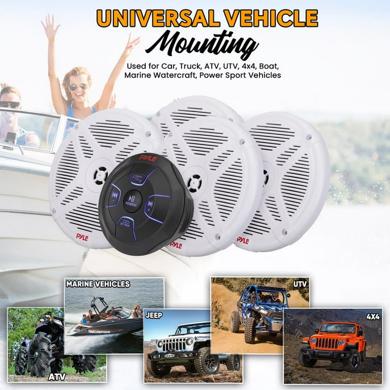 Wireless marine best sale speakers
