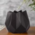 thumbnail image 3 of Isari Sloped Geometric Ceramic Planter, 3 of 10