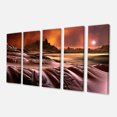 thumbnail image 2 of 3D Rendered Alien Planet - Landscape Canvas Art Print, 2 of 3