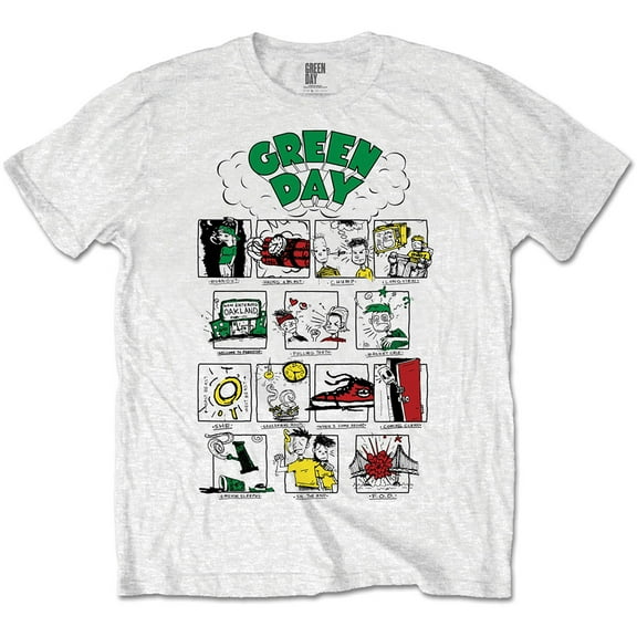 Green Day Unisex T-Shirt Dookie RRHOF (XX-Large)