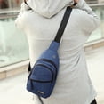 thumbnail image 4 of Men Shoulder Bag Versatile Sports Crossbody for Daily Use Trendy Stylish Functional Travel Backpack, 4 of 7