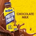 thumbnail image 2 of Nesquik Protein Power, Chocolate Protein Milk Beverage, 23g Protein per Bottle, Ready to Drink, 14 oz Bottle 14 fl oz, 2 of 7