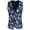 Blue A, variant on IROINNID V-Neck Tank Tops For Men Sleeveless New Blazer Waistcoat Waistcoat Trim Waistcoat Tank Top Cover-up Solid Color Tops