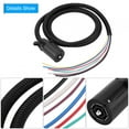 thumbnail image 3 of 7 Way Trailer Plug Cord 2 Meter, Molded Connector for RV Towbar Towing, Heavy Duty Wire Harness for Convenient Trailer Wiring, Perfect for RVs, Trailers, Campers, and, 3 of 8