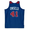 thumbnail image 3 of Men's Mitchell & Ness Wes Unseld Blue Washington Bullets 1977/78 Hardwood Classics Swingman Jersey, 3 of 4