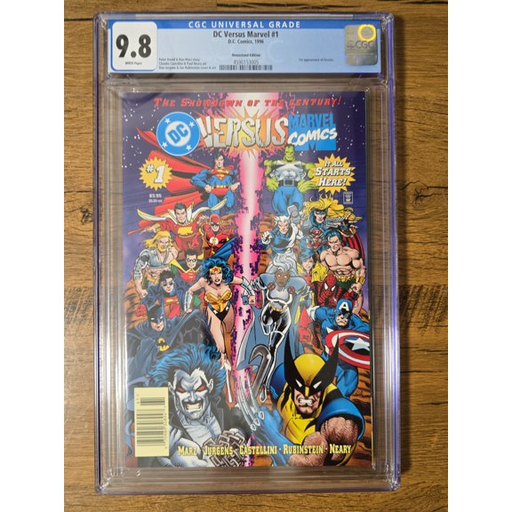 DC Versus Marvel #1 - CGC 9.8 Comic Book