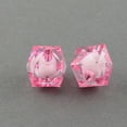 thumbnail image 2 of Transparent Acrylic Beads Bead in Bead Faceted Cube Mixed Color 8x7x7mm Hole: 2mm about 200pcs/50g 50g, 2 of 2