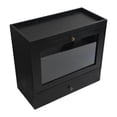 thumbnail image 4 of Organizador de perfumes para hombres, vitrina para cosméticos, soporte para perfumes, almacenamiento de joyas Negro, 4 of 9