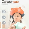 thumbnail image 2 of IKemiter Shower Cap Shower Bathing Protection Cute Adjustable Waterproof Visor Hat For Kids Children New, 2 of 7