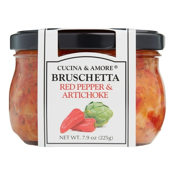 Cucina & Amore Piquillo and Artichoke Bruschetta 7.9 oz. Pack of 3