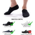 thumbnail image 4 of IDEGG 8 Pairs Men's Casual No Show Socks Men Athletic Low Cut Socks Non Slip, 4 of 7