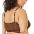 thumbnail image 4 of Calvin Klein BROWN Form to Body Unlined Bralette, US 2X, 4 of 4