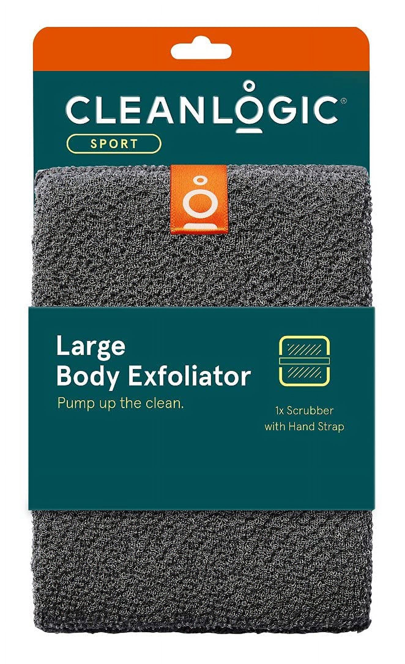 Cleanlogic Exfoliating Body Scrubber, 1 Ea, 3 Pack
