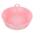 thumbnail image 4 of Cesta de cocción resistente al calor, elástica, lavable y reutilizable para freír de forma segura y sin complicaciones - Revestimiento para freidora de silicona de grado alimenticio de, 4 of 8