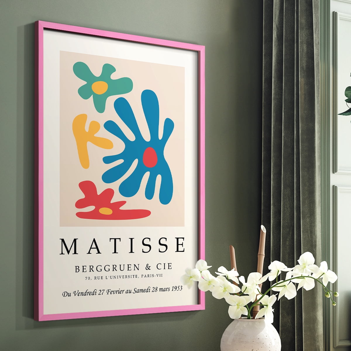 Matisse LXXIX Framed Print - Solid Wood