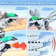 thumbnail image 3 of Toy Dinosaur Bloolilies para caminar eléctricamente con aerosol Fire & Mist, 3 of 6