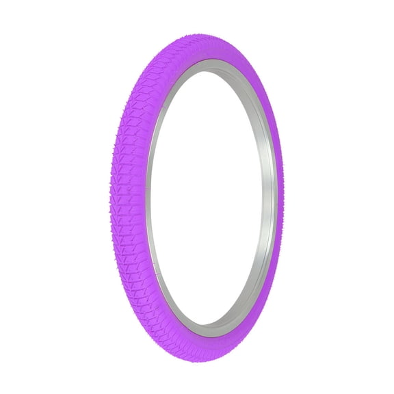 PRO Bicycle Bike Tire in Size 20 X 1.75 in Purple-Purple Sidewall Tire P-1064