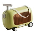 thumbnail image 1 of Equipaje infantil, maletas, regalos, maletas compactas con ruedas, equipaje ligero para cochecitos de bebé para niños y niñas. Verde, 1 of 7