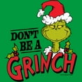 thumbnail image 2 of Junior's Dr. Seuss Christmas Don't Be a Grinch Graphic T-Shirt, 2 of 3