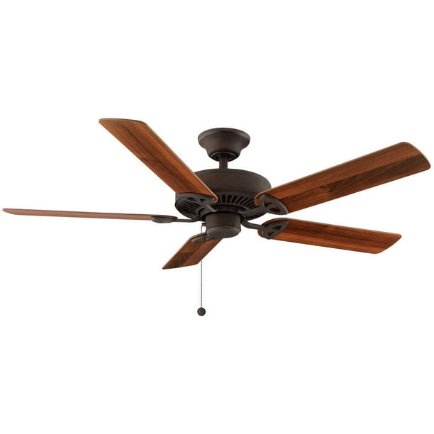 Indoor Oil Rubbed Bronze Ceiling Fan, Wet Location Ceiling Fan Box