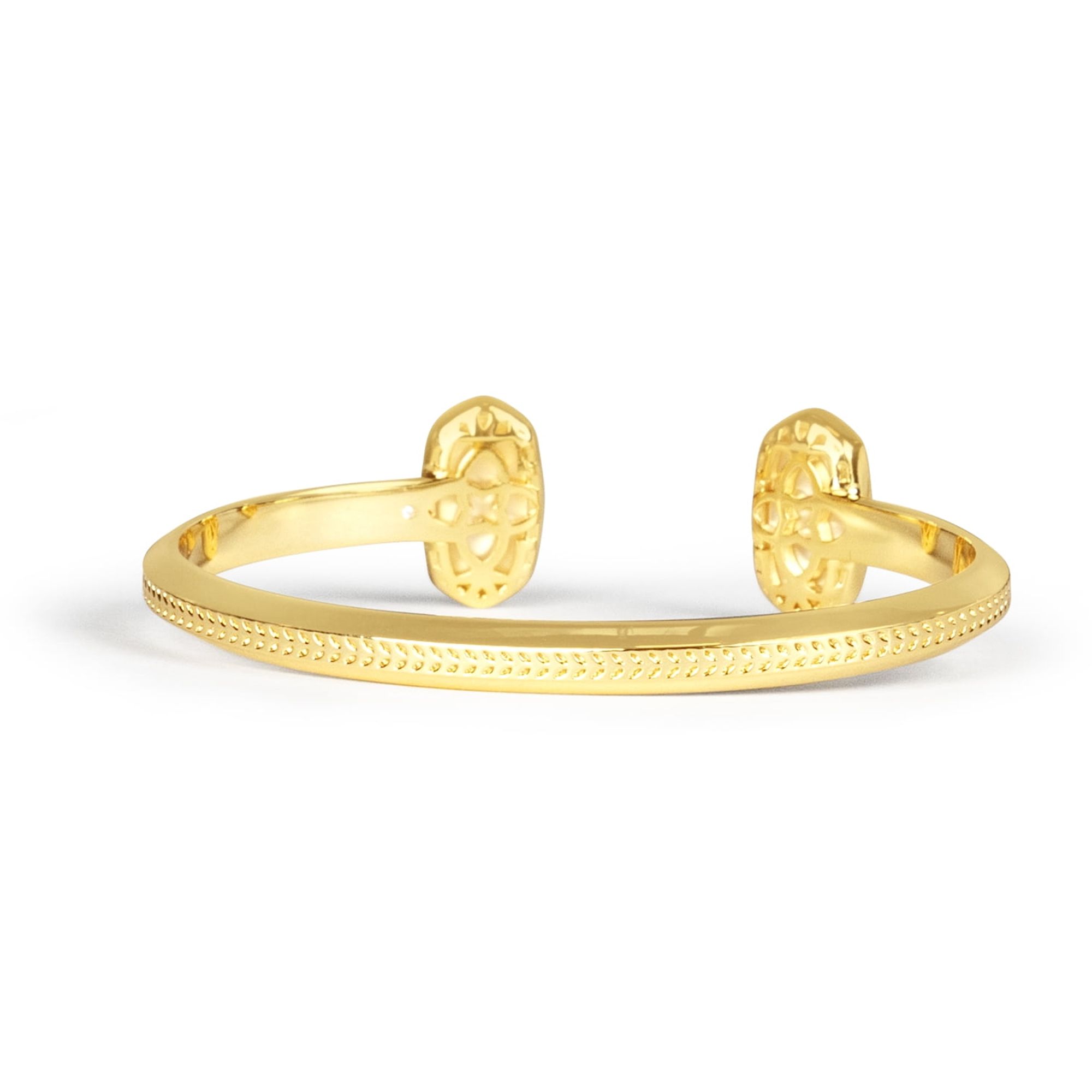 Kendra Scott Elton Gold Cuff Bracelet - Ivory