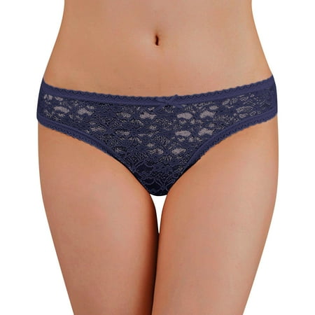 

Lace Low Waist Ladies Panties Cotton Crotch Sweet Hollow Bowknot Women Briefs Underwear Underpants Nightwear Lingeries Chemise Nightie Sleepwear