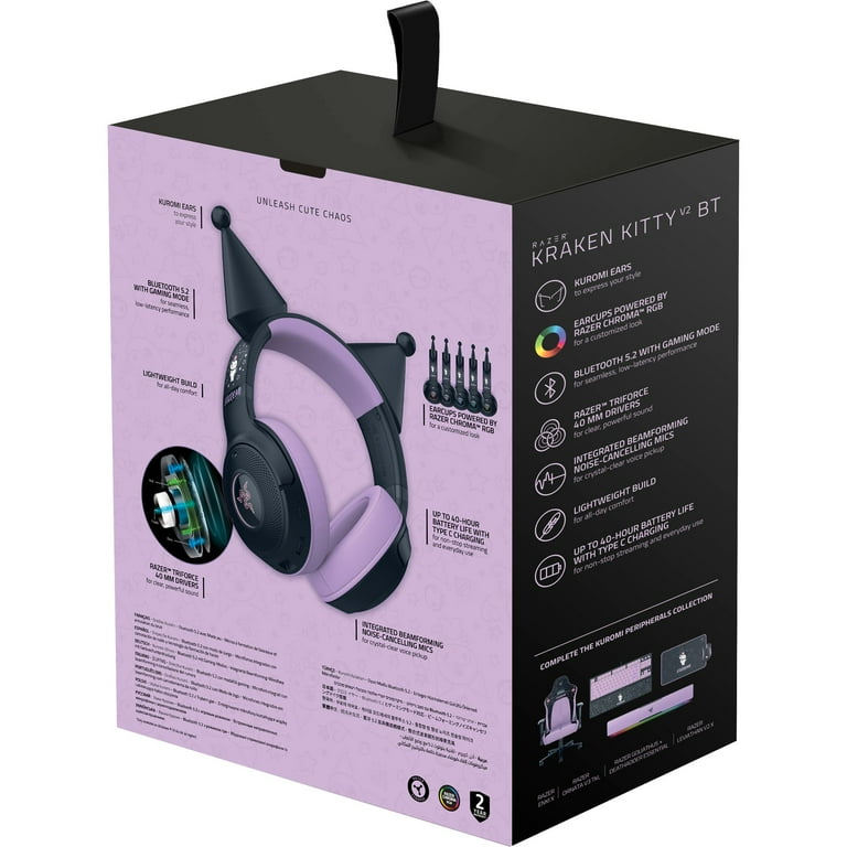 Razer Kraken Kitty V2 BT Wireless Bluetooth RGB Gaming Headset