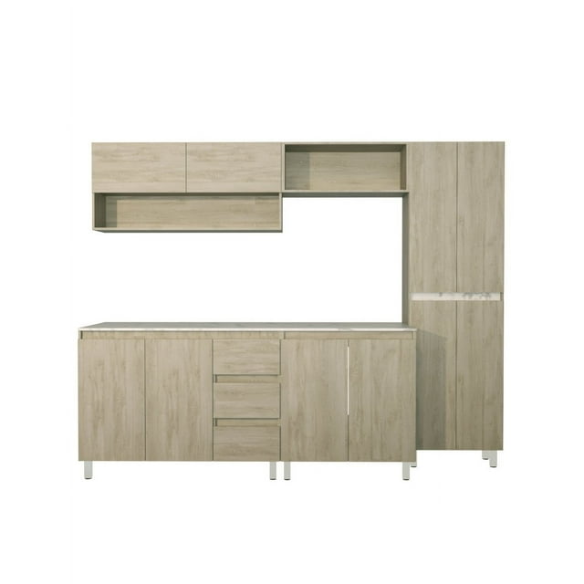 Cocina Integral ORQUIDIA Premium Para Tarja Minimalista