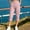 Pink, variant on CaComMARK PI Women's Capris with Pockets Loose Fit Casual Capri Pants Dressy Lightweight Ladies Cargo Hiking Pants White