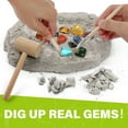 thumbnail image 4 of LotFancy Gemstone Dig Kit, 20 Real Gem, Science Kit for Kids Ages 8+, Gift for Boys, Girls, Teens, 4 of 9