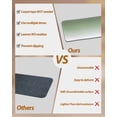 thumbnail image 3 of Stair Treads for Wooden Steps, Sage Green Peel and Stick Stair Treads with Reusable Adhesive, Farmhouse Sage Green Ombre Non Slip Indoor Stairs Runner Rugs Mats for Elders Dogs 8"x30" 7PCS, 3 of 7