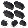 thumbnail image 1 of HEALEEP 4pcs Sliding Door Lock Window Locks Security Plastic Black Child Safety Ventilation Management Home, 1 of 8