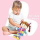 thumbnail image 4 of June Garden 15.5 Dressy Friends Belle - Educational Stuffed Plush Doll for Kids and Toddlers 2 Years and Up - Montessori Buckle Soft Toy, 4 of 5