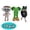 3Pack Italian Brainrot Animals MixA, variant on LQCrafK Elephant Funny Toy, Italian Brainrot Elephant with Slippers Tralalero Tralala AI Italian Animals Soft Doll Toy, Gift for Kids and Adults