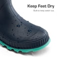 thumbnail image 3 of Botas DREAM PAIRS para Niños Azul Marino Verde Talla 6 Antideslizantes para Lluvia, 3 of 6