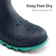 thumbnail image 3 of Botas de lluvia DREAM PAIRS para niños Talla 8 Azul marino y verde, 3 of 6