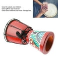 thumbnail image 2 of African Style Hand Percussion Solid Wood Leather Crisp Sound Suitable For Children And Adults, African Drums, 2 of 8
