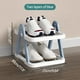 thumbnail image 2 of Zapatero de 6 niveles que ahorra espacio | Organizador de zapatos plegable de polipropileno | Diseño apilable para zapatillas, tacones y sandalias | Estante naranja para dormitorio, armario o entrada, 2 of 2