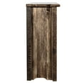 thumbnail image 5 of Homestead Collection Accent Cabinet w/ Laser Engraved Pine Design, Right Hinged, Stain & Clear Lacquer Finish, 5 of 10