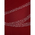 thumbnail image 7 of Lejafay Women's Lyrical Dance Costume Halter Sleeveless Modern Contemporary Dance Dress Burgundy S, 7 of 7