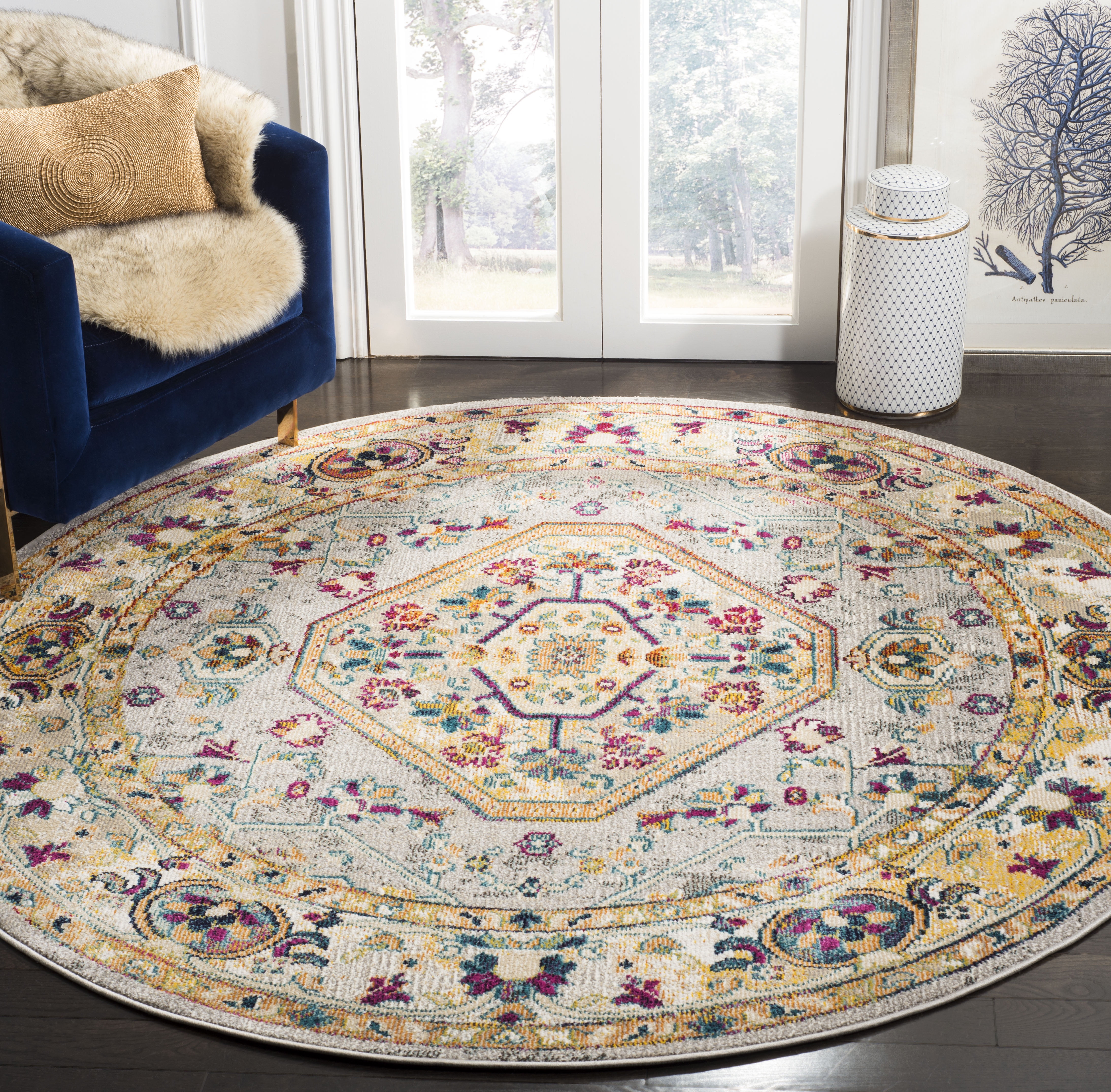 Safavieh Savannah Tendrils Faded Traditional Area Rug or Runner