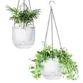 thumbnail image 3 of Self-Priming Flowerpot Hanging Plant Flowerpot Outdoor Hanging Basket Flowerpot Large, 3 of 5