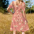 thumbnail image 3 of Terrazzo Robe Sans Manches Mortadella Robe de Soirée pour Femmes, 3 of 4