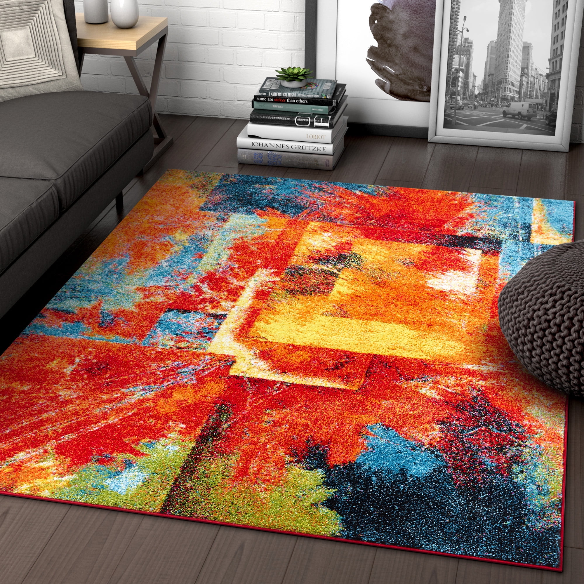 Well Woven Viva Destiny Modern Abstract Multi 5 3 X 7 3 Area Rug   6b1e5511 D514 4397 A884 F7b27ef4471f 2.bd45b5d323fa0e7d986184f956451576 