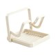 thumbnail image 1 of Soporte para tapas de ollas, organizador de cocina, soporte para utensilios de acero al carbono, cuchara de cocina 18cm x 14cm x 125cm, 1 of 9