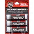 thumbnail image 1 of Trophy Taker 3-Pack Unscented Rail Lube & Bow Wax - Waterproof, Reduces Friction, Red & Black, 1 of 3