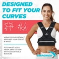 thumbnail image 4 of Chaleco para caminar pesado Empower para mujeres de 4 a 10 libras, ajustable, 4 of 7
